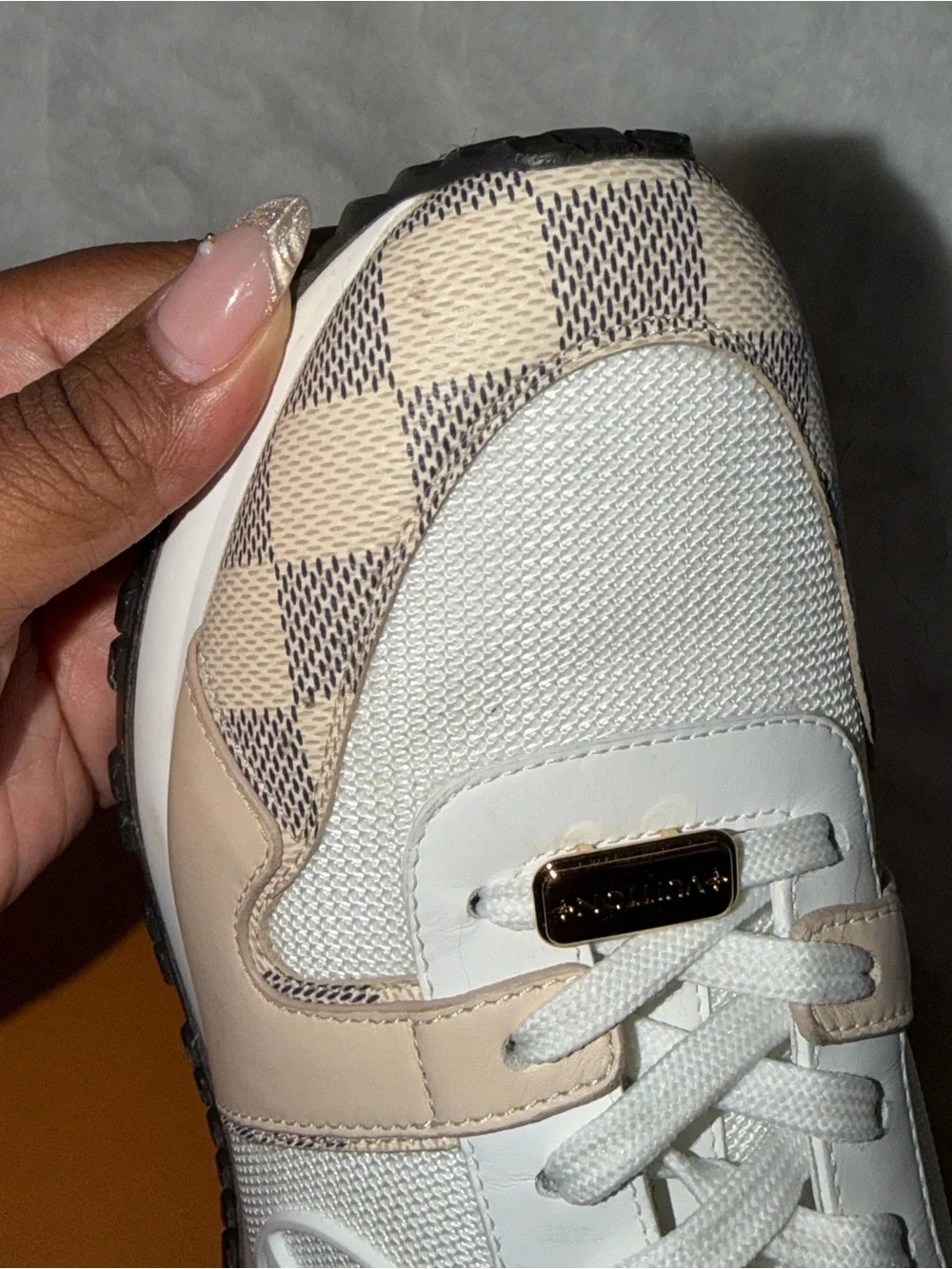 Louis Vuitton Damier Azur Runaway Sneakers- SIZE 39